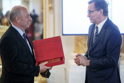 Uroczystość wręczenia Nagrody „Kustosz Pamięci Narodowej” 2019. Fot. Sławek Kasper (IPN)