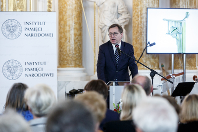 Uroczystość wręczenia Nagrody „Kustosz Pamięci Narodowej” 2019. Fot. Sławek Kasper (IPN)