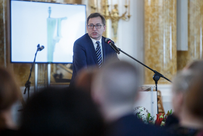 Uroczystość wręczenia Nagrody „Kustosz Pamięci Narodowej” 2019. Fot. Sławek Kasper (IPN)