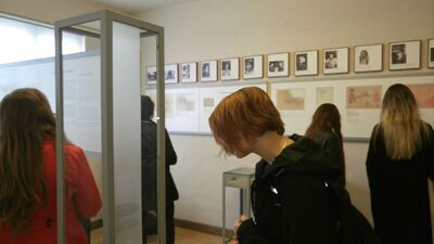 W muzeum w Ravensbrȕck