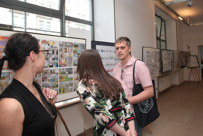 Zakończenie VII edycji konkursu „Epizody z najnowszej historii polski w komiksie” – 31 maja 2019. Fot. Piotr Życieński (IPN)