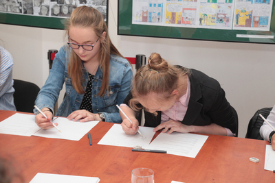 Zakończenie VII edycji konkursu „Epizody z najnowszej historii polski w komiksie” – 31 maja 2019. Fot. Piotr Życieński (IPN)