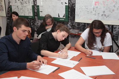 Zakończenie VII edycji konkursu „Epizody z najnowszej historii polski w komiksie” – 31 maja 2019. Fot. Piotr Życieński (IPN)