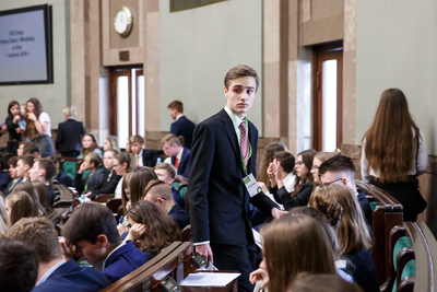 XXV sesja Sejmu Dzieci i Młodzieży – Warszawa, 1 czerwca 2019. Fot. Sławek Kasper (IPN)