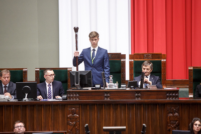 XXV sesja Sejmu Dzieci i Młodzieży – Warszawa, 1 czerwca 2019. Fot. Sławek Kasper (IPN)