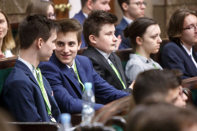 XXV sesja Sejmu Dzieci i Młodzieży – Warszawa, 1 czerwca 2019. Fot. Sławek Kasper (IPN)