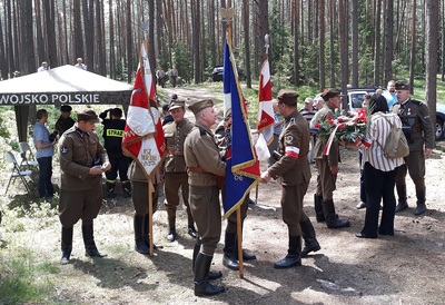 Uroczyste otwarcie dla zwiedzających odbudowanych schronów Komendy XVI Okręgu NZW – 2 czerwca 2019