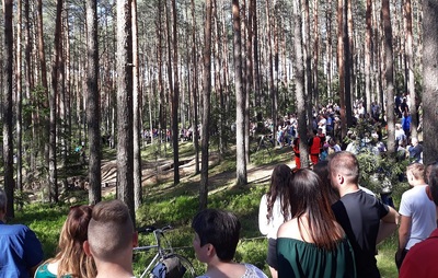 Uroczyste otwarcie dla zwiedzających odbudowanych schronów Komendy XVI Okręgu NZW – 2 czerwca 2019