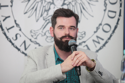 Bartosz Kapuściak (IPN). Fot. Piotr Życieński (IPN)