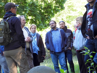 Wizyta na Cmentarzu Garnizonowym w Gdańsk fot. Mateusz Niegowski