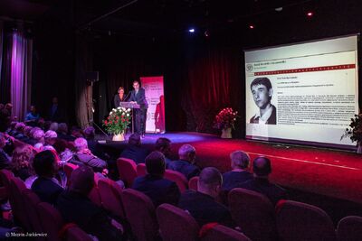 Uroczystość wręczenia Krzyży Wolności i Solidarności – Warszawa, 3 czerwca 2019. Fot. Marcin Jurkiewicz (IPN)