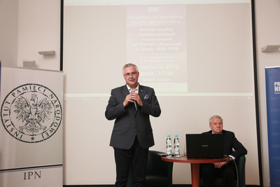 Spotkanie z cyklu „Na północ od Warszawy...” – Warszawa, 3 czerwca 2019. Fot. Piotr Życieński (IPN)