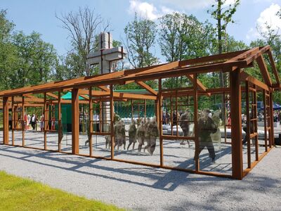 Uroczystości upamiętniające żołnierzy z oddziału NSZ kpt. Henryka Flamego ps. „Bartek” – Stary Grodków, 5 czerwca 2019. Fot. Sławek Kasper (IPN)