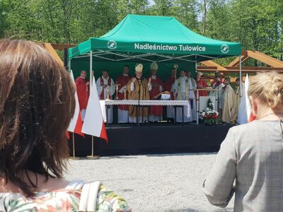 Uroczystości upamiętniające żołnierzy z oddziału NSZ kpt. Henryka Flamego ps. „Bartek” – Stary Grodków, 5 czerwca 2019. Fot. Sławek Kasper (IPN)