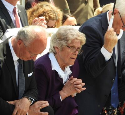 Uroczystości upamiętniające żołnierzy z oddziału NSZ kpt. Henryka Flamego ps. „Bartek” – Stary Grodków, 5 czerwca 2019. Fot. Mateusz Niegowski (IPN)