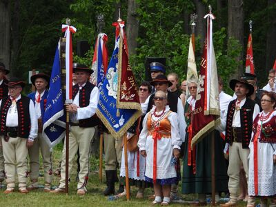 Uroczystości upamiętniające żołnierzy z oddziału NSZ kpt. Henryka Flamego ps. „Bartek” – Stary Grodków, 5 czerwca 2019. Fot. Mateusz Niegowski (IPN)