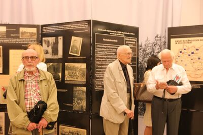 Wystawa „Zachować pamięć. Praca przymusowa i niewolnicza obywateli polskich na rzecz III Rzeszy w latach 1939–1945” – Warszawa, 5–17 czerwca 2019. Fot. Aleksandra Wierzchowska (IPN)