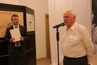 Wystawa „Zachować pamięć. Praca przymusowa i niewolnicza obywateli polskich na rzecz III Rzeszy w latach 1939–1945” – Warszawa, 5–17 czerwca 2019. Fot. Aleksandra Wierzchowska (IPN)