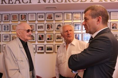 Wystawa „Zachować pamięć. Praca przymusowa i niewolnicza obywateli polskich na rzecz III Rzeszy w latach 1939–1945” – Warszawa, 5–17 czerwca 2019. Fot. Aleksandra Wierzchowska (IPN)