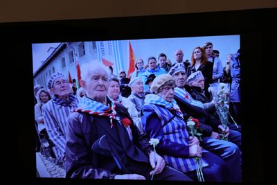 Wystawa „Zachować pamięć. Praca przymusowa i niewolnicza obywateli polskich na rzecz III Rzeszy w latach 1939–1945” – Warszawa, 5–17 czerwca 2019. Fot. Aleksandra Wierzchowska (IPN)