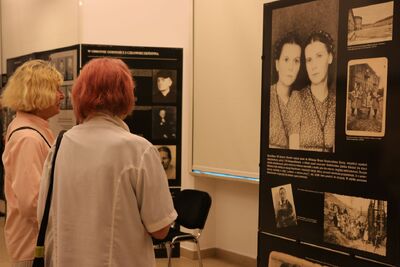 Wystawa „Zachować pamięć. Praca przymusowa i niewolnicza obywateli polskich na rzecz III Rzeszy w latach 1939–1945” – Warszawa, 5–17 czerwca 2019. Fot. Aleksandra Wierzchowska (IPN)