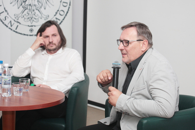 Dyskusja wokół filmu Arkadiusza Gołębiewskiego „Duchem ciosany” – Warszawa, 6 czerwca 2019. Fot. Piotr Życieński (IPN)