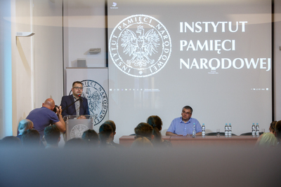 Spotkanie z ukraińskimi historykami z Winnicy – Warszawa, 10 czerwca 2019. Fot. Sławek Kasper (IPN)