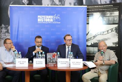 Prezentacja książki Przemysława Gasztolda „Towarzysze z betonu. Dogmatyzm w PZPR 1980–1990” – Warszawa, 10 czerwca 2019. Fot. Aleksandra Wierzchowska (IPN)