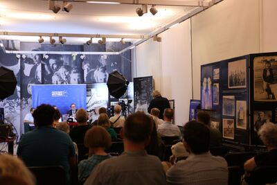 Prezentacja książki Przemysława Gasztolda „Towarzysze z betonu. Dogmatyzm w PZPR 1980–1990” – Warszawa, 10 czerwca 2019. Fot. Aleksandra Wierzchowska (IPN)