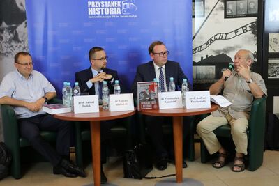 Prezentacja książki Przemysława Gasztolda „Towarzysze z betonu. Dogmatyzm w PZPR 1980–1990” – Warszawa, 10 czerwca 2019. Fot. Aleksandra Wierzchowska (IPN)