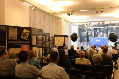 Prezentacja książki Przemysława Gasztolda „Towarzysze z betonu. Dogmatyzm w PZPR 1980–1990” – Warszawa, 10 czerwca 2019. Fot. Aleksandra Wierzchowska (IPN)