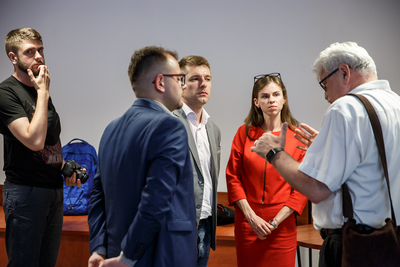 Spotkanie z ukraińskimi historykami z Winnicy – Warszawa, 10 czerwca 2019. Fot. Sławek Kasper (IPN)