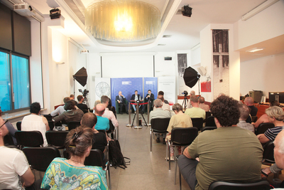 Spotkanie z cyklu „Tajemnice wywiadu”: Etos oficera wywiadu – Warszawa, 11 czerwca 2019. Fot. Piotr Życieński (IPN)