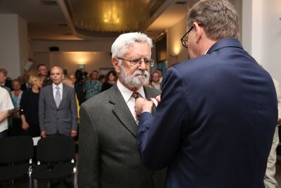 Uroczystość wręczenia Krzyży Wolności i Solidarności – Warszawa, 12 czerwca 2019. Fot. Katarzyna Adamów (IPN)