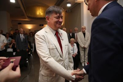 Uroczystość wręczenia Krzyży Wolności i Solidarności – Warszawa, 12 czerwca 2019. Fot. Katarzyna Adamów (IPN)