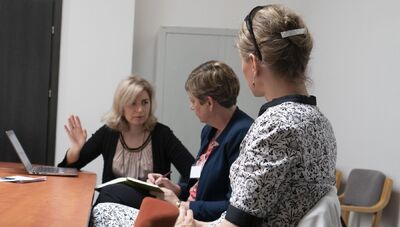 Dziennikarze z RPA w Instytucie Pamięci Narodowej – 13 czerwca 2019. Fot. Anna Boguniecka (IPN)