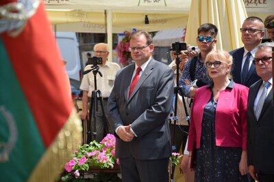 Tablica w hołdzie Bronisławowi Pierackiemu w 85. rocznicę śmierci. Fot. UdSKiOR