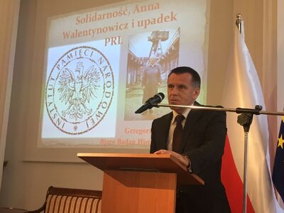 Spotkanie otworzył Artur Orzechowski, Ambasador RP w Królestwie Belgii