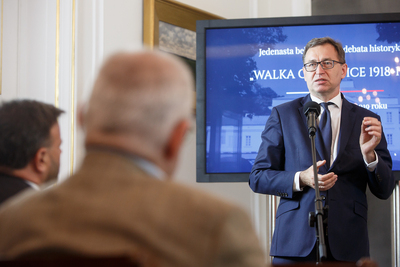 „Walka o granice 1918–1919” – jedenasta belwederska debata historyków – 13 czerwca 2019. Fot. Sławek Kasper (IPN)