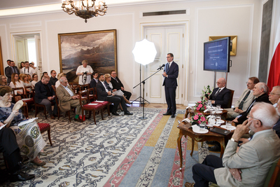 „Walka o granice 1918–1919” – jedenasta belwederska debata historyków – 13 czerwca 2019. Fot. Sławek Kasper (IPN)