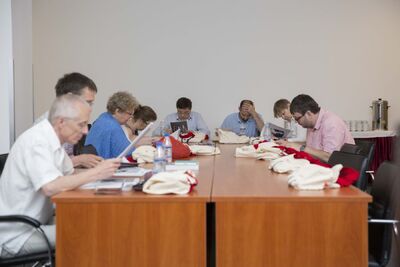 Warsztaty archiwalne pt. „Fotografia – między źródłem historycznym a środkiem narracyjnym". Fot. Katarzyna Adamów (IPN)