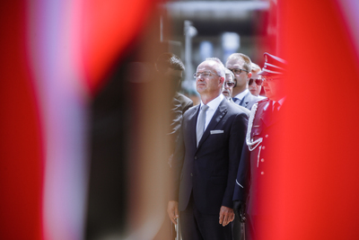 Obchody Narodowego Dnia Pamięci Ofiar Niemieckich Nazistowskich Obozów Koncentracyjnych i Obozów Zagłady – Warszawa, 14 czerwca 2019. Fot. Sławek Kasper (IPN)