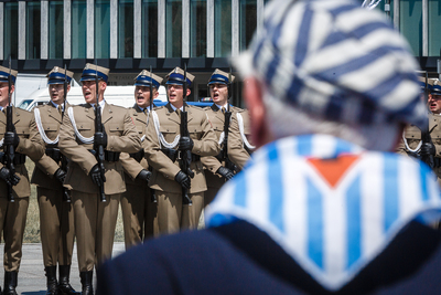 Obchody Narodowego Dnia Pamięci Ofiar Niemieckich Nazistowskich Obozów Koncentracyjnych i Obozów Zagłady – Warszawa, 14 czerwca 2019. Fot. Sławek Kasper (IPN)