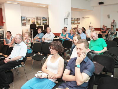 Dyskusja wokół książki Doroty Skotarczak „Otwierać, milicja! O powieści kryminalnej w PRL” – Warszawa, 14 czerwca 2019. Fot. Piotr Życieński (IPN)