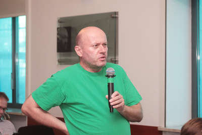 Dyskusja wokół książki Doroty Skotarczak „Otwierać, milicja! O powieści kryminalnej w PRL” – Warszawa, 14 czerwca 2019. Fot. Piotr Życieński (IPN)