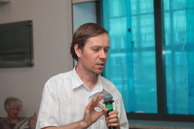 Dyskusja wokół książki Doroty Skotarczak „Otwierać, milicja! O powieści kryminalnej w PRL” – Warszawa, 14 czerwca 2019. Fot. Piotr Życieński (IPN)