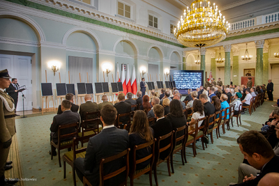 Uroczystość wręczenia not identyfikacyjnych – Warszawa, 17 czerwca 2019. Fot. Marcin Jurkiewicz (IPN)