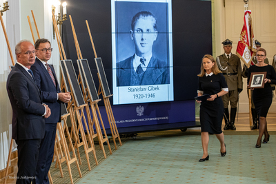 Uroczystość wręczenia not identyfikacyjnych – Warszawa, 17 czerwca 2019. Fot. Marcin Jurkiewicz (IPN)