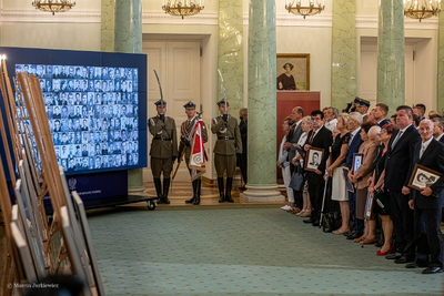 Uroczystość wręczenia not identyfikacyjnych – Warszawa, 17 czerwca 2019. Fot. Marcin Jurkiewicz (IPN)