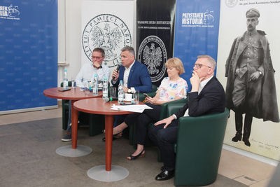 Spotkanie z cyklu „Tajemnice bezpieki” – Warszawa, 17 czerwca 2019. Fot. Piotr Życieński (IPN)